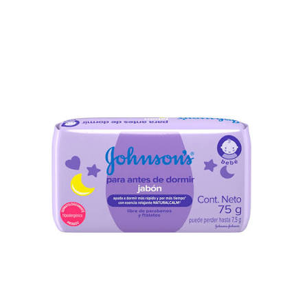 Jabón Johnsons Baby Bed Time 75 Gr