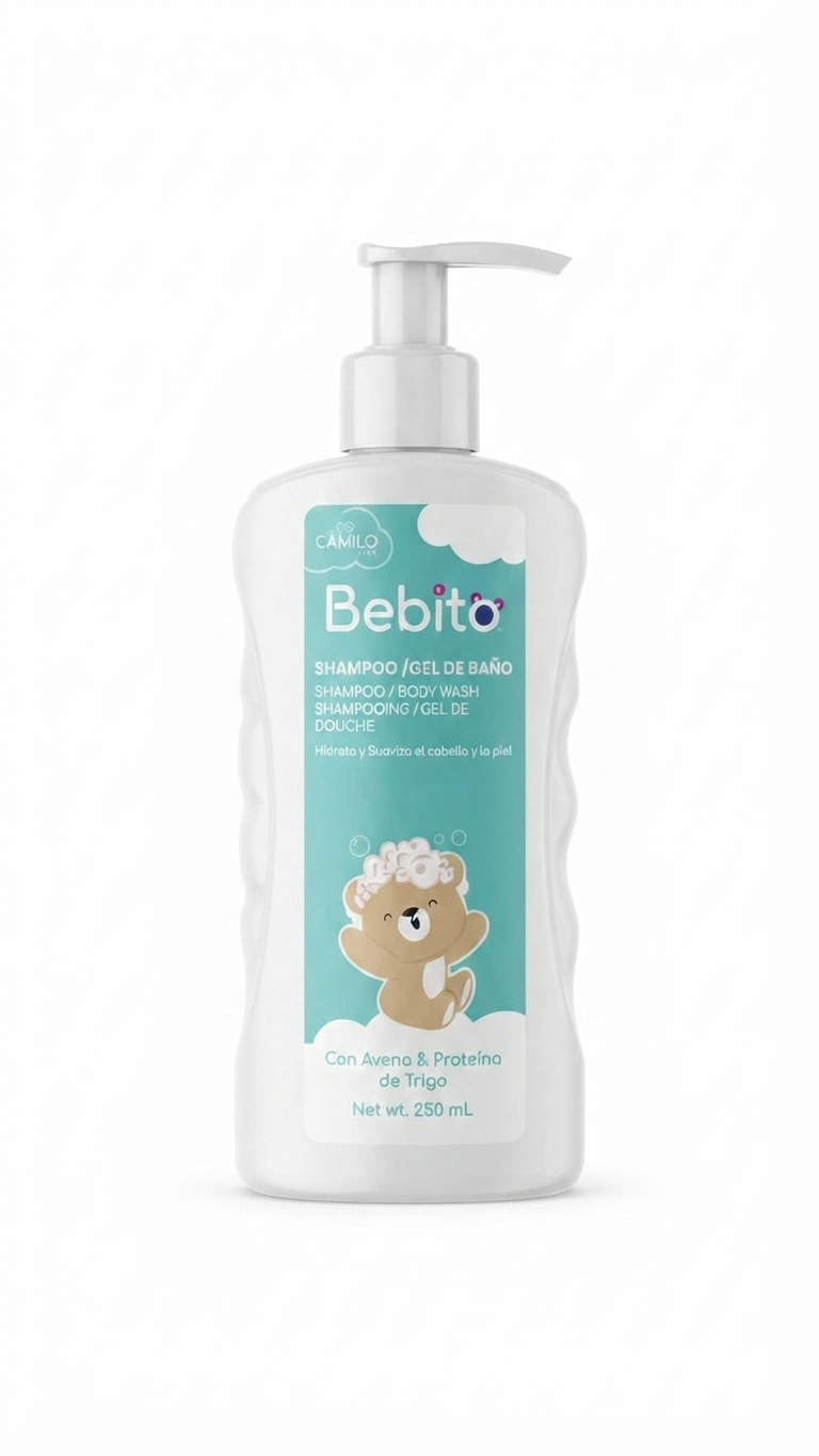 SHAMPOO PARA BEBE 250ML.