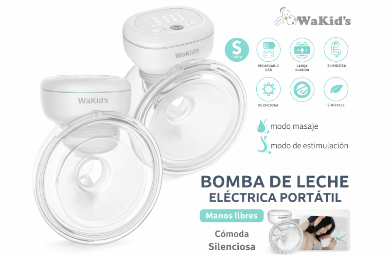 SET 2 EXTRACTORES DE LECHE MATERNA MANOS LIBRES