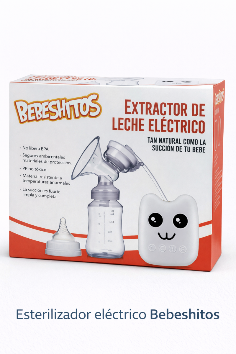extractor de leche eléctrico BEBESHITOS,