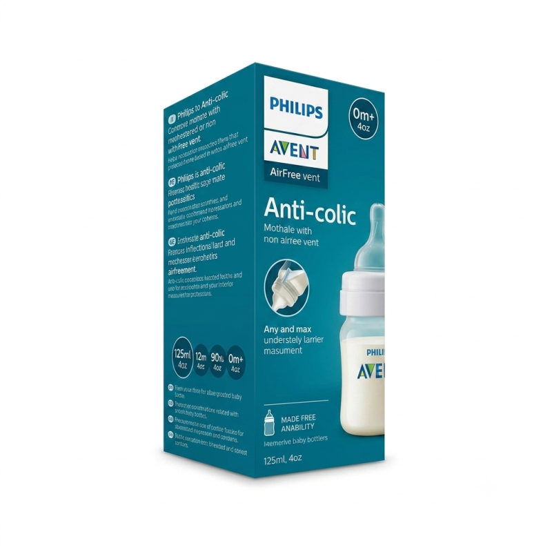 Biberón Philips Avent Anti-colic (125ml / 4oz) – 0m+