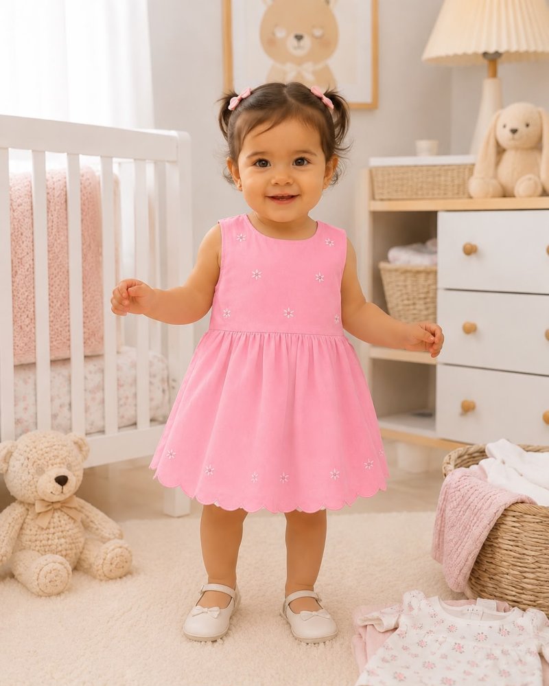 VESTIDO PARA BEBE NIÑA