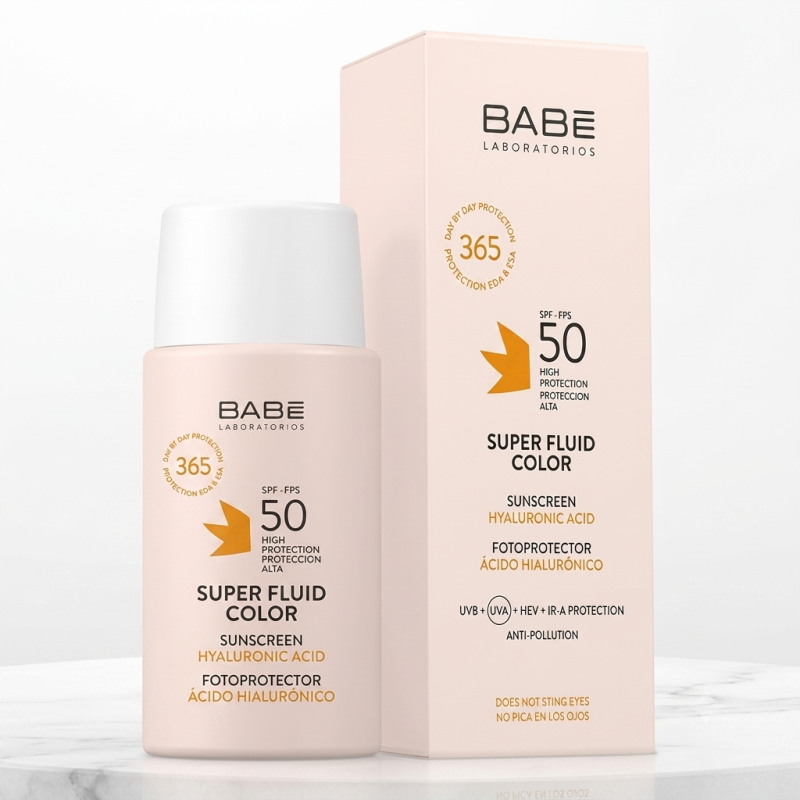 Laboratorios BABÉ Super Fluid Color SPF 50