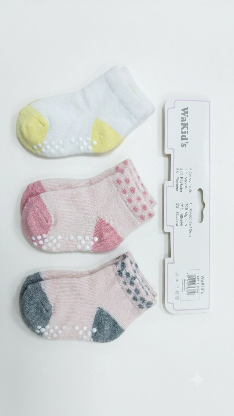 Set de Medias Antideslizantes WaKid's