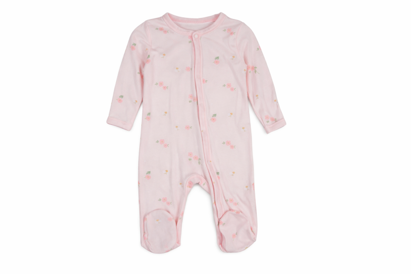 PIJAMA PARA BEBE CON PIE NIÑA