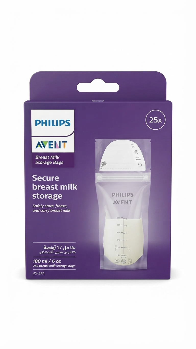 BOLSAS DE ALMACENAMIENTO DE LECHE MATERNA 25 PCS