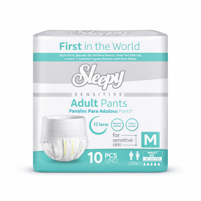 Sleepy Sensitive Adult Pants (Talla M, 10 unidades