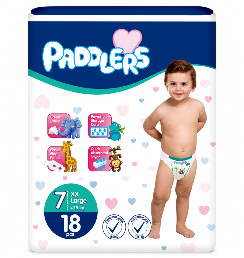 PAÑAL PARA BEBE XX LARGE 18 UNIDADES ( #7)
